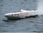 Bristol. D150 Mark Wild's Phantom 145 was very quick until the flexi-shaft parted company with its stub shaft.